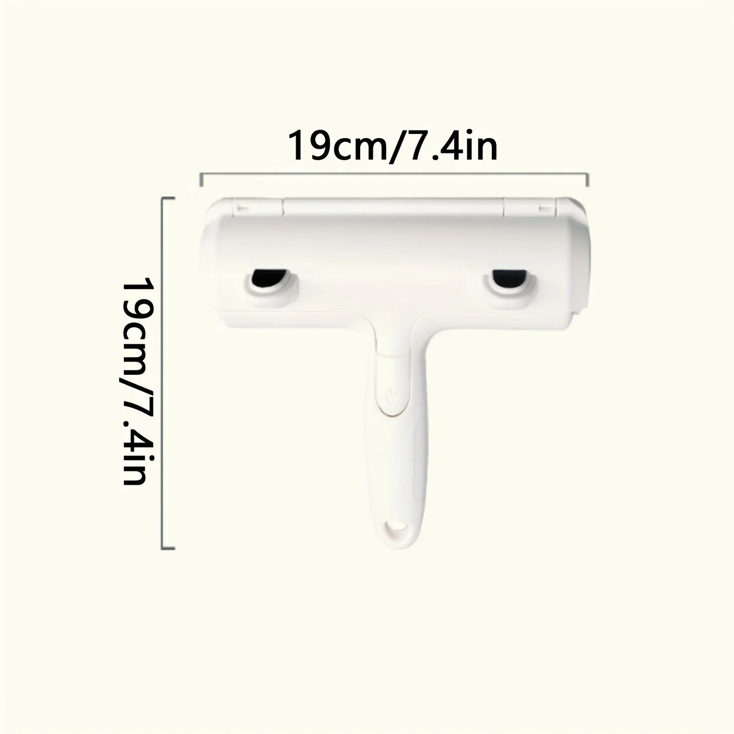 Reusable Pet Hair Remover Roller with Self-Cleaning Base - Upgraded Animal Fur Removal Tool for Couch, Furniture, Carpet, Car Se